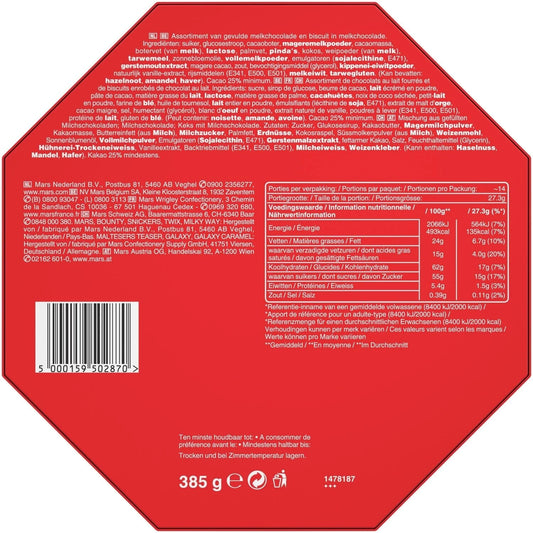 Celebrations Assortment of milk chocolates 385g