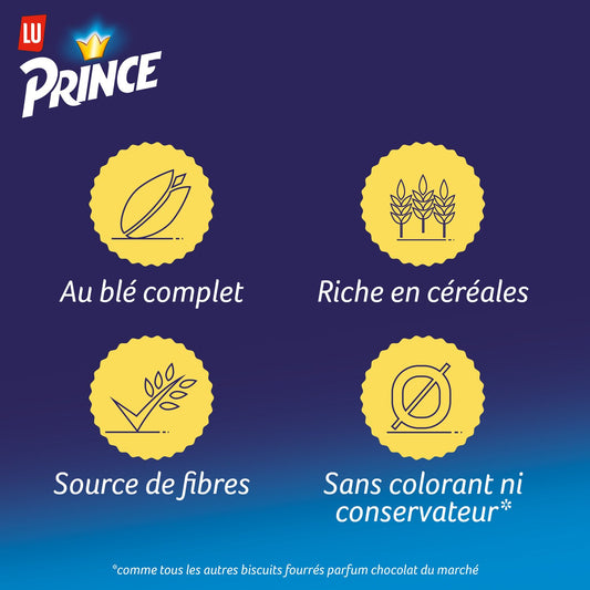 Prince LU Whole Wheat Chocolate Filled Multigrain Biscuits