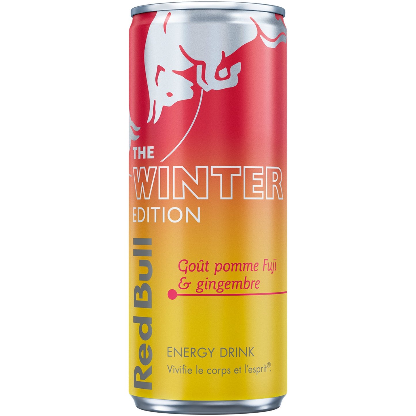 Red Bull Apple Fuji Ginger Winter Edition Energy Soda 25cl