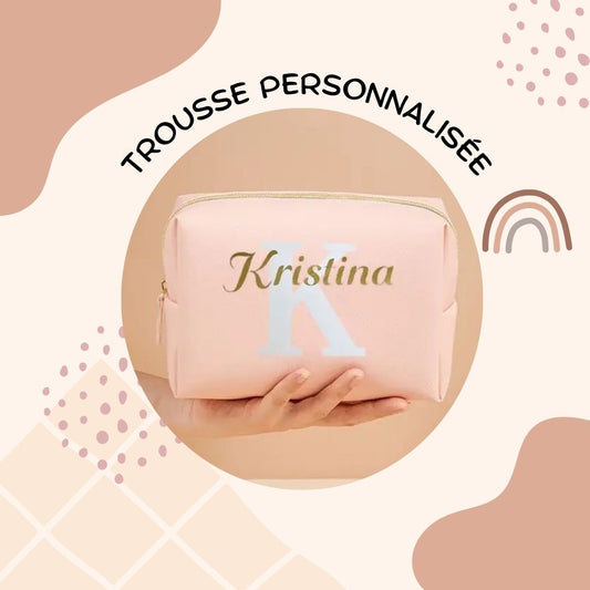 Trousse personnalisée avec prénom