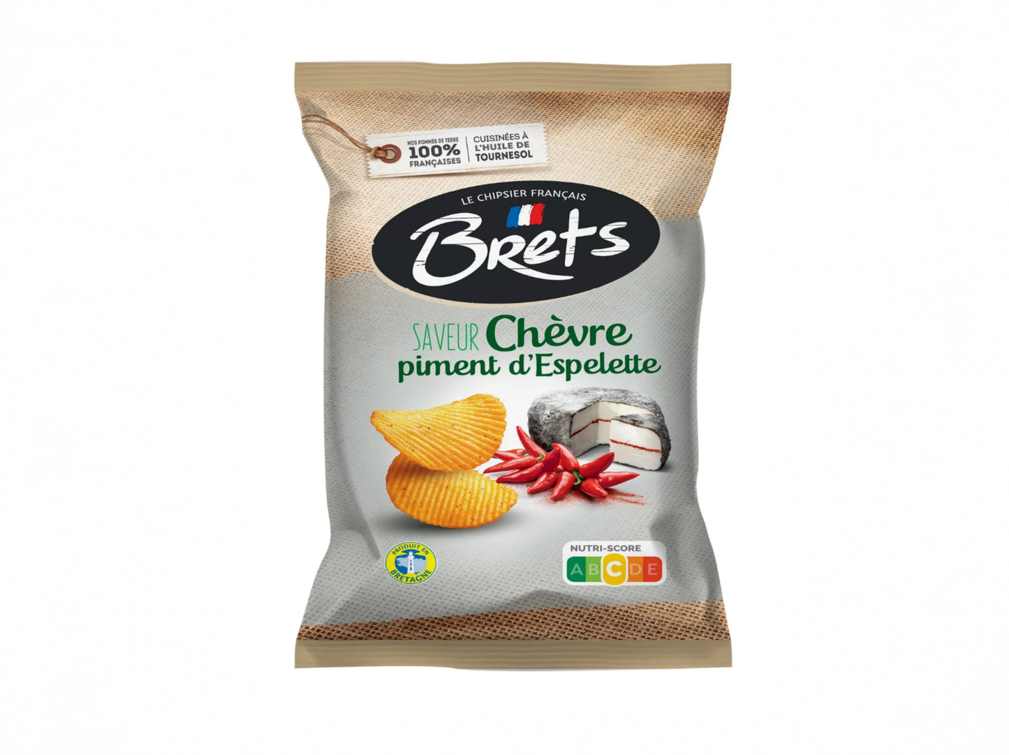 BRETS Chips chèvre & piment d'Espelette