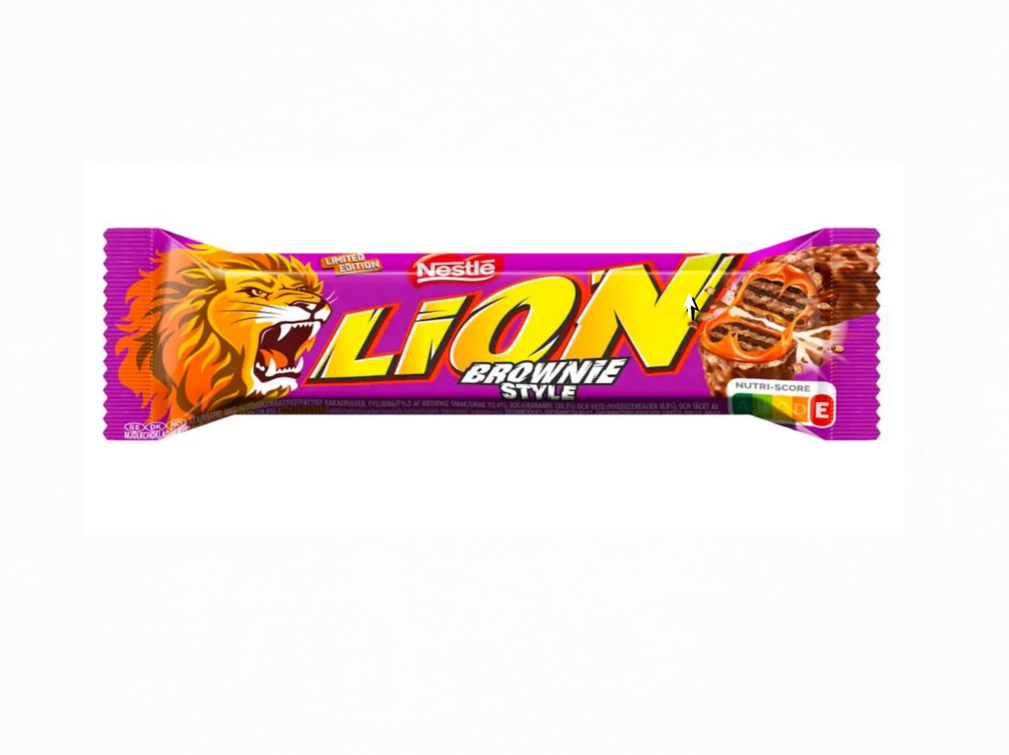 Lion barre de chocolat brownie
