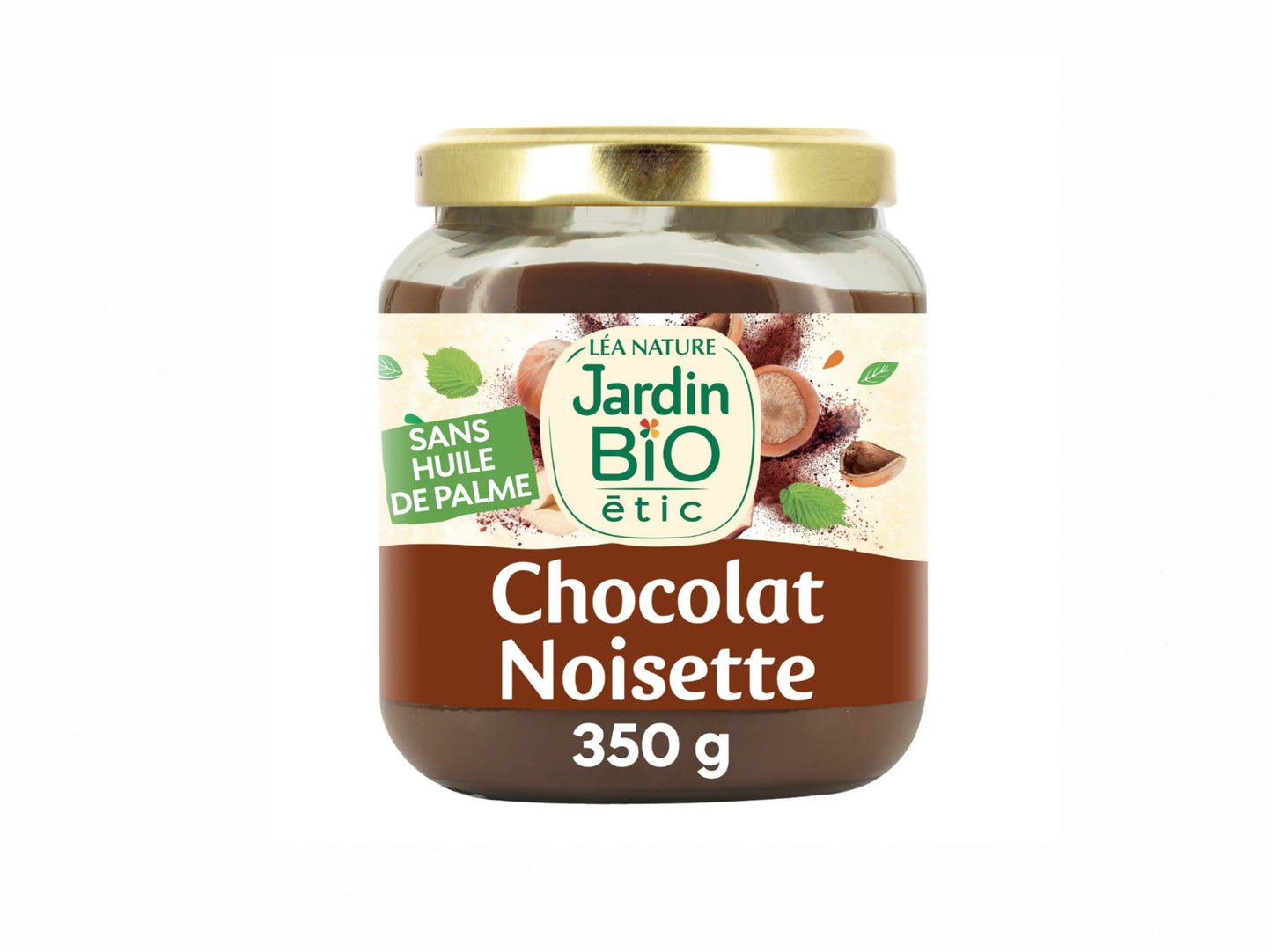 Pâte à tartiner chocolat noisette Bio JARDIN BIO ETIC