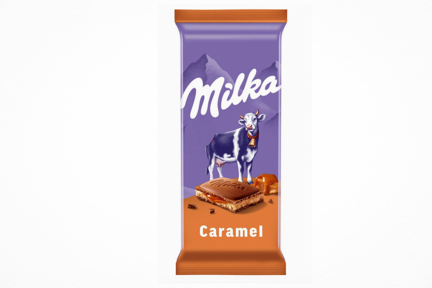 Milka caramel chocolat au lait