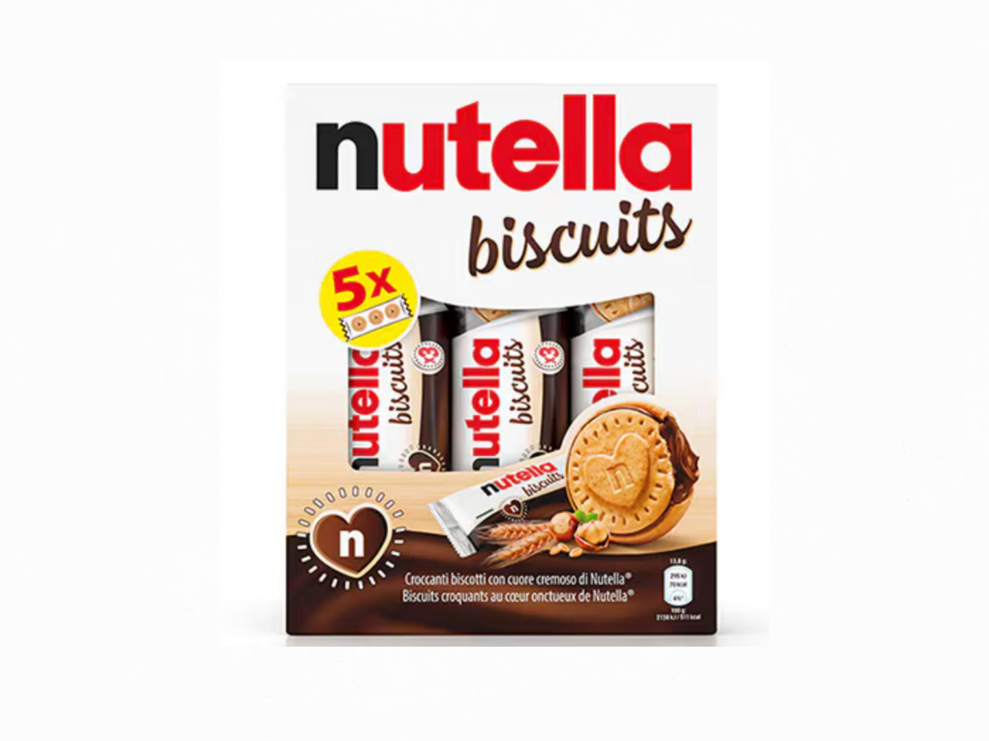 Nutella biscuits 5x