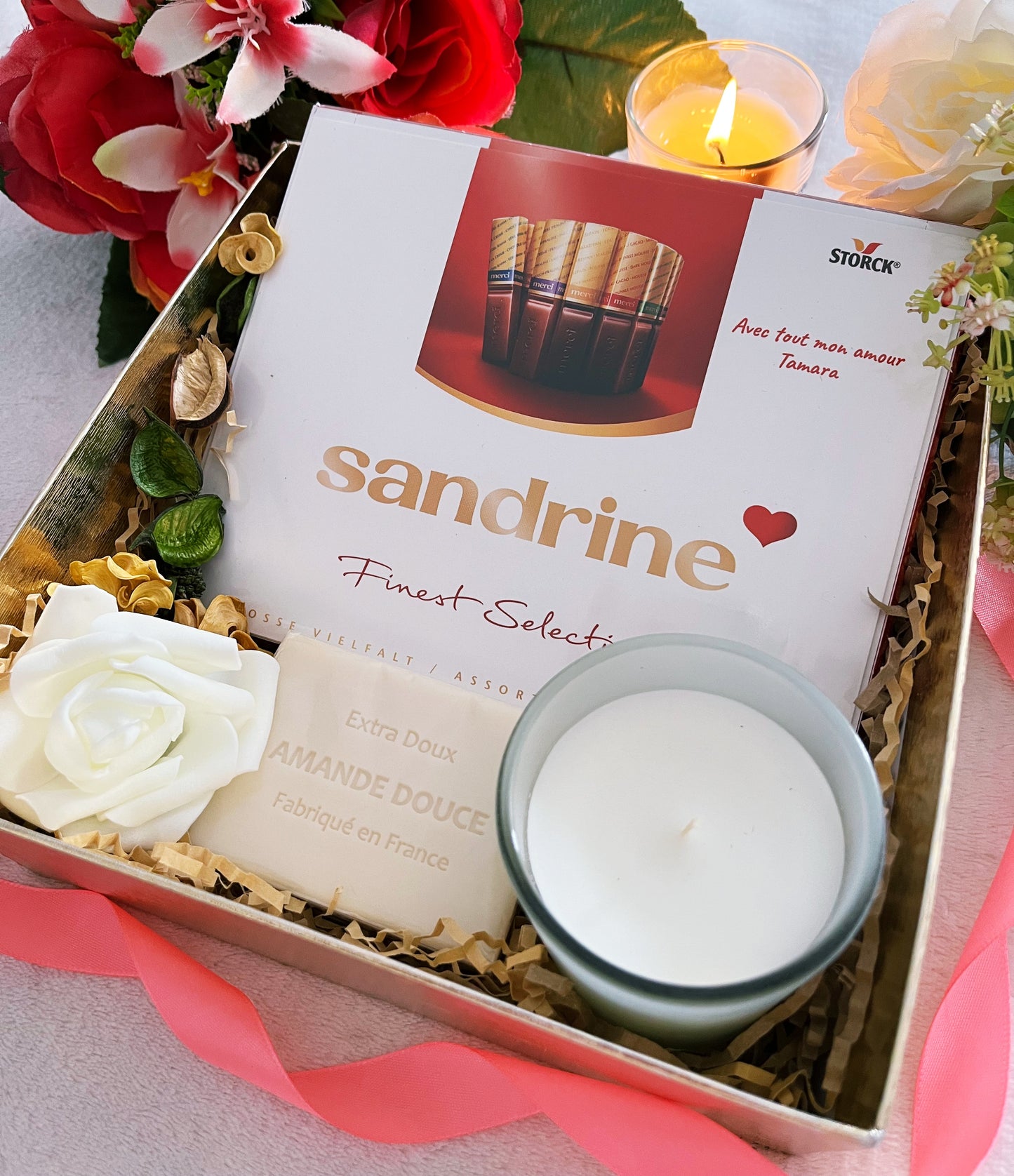 Boite de chocolat personnalisée