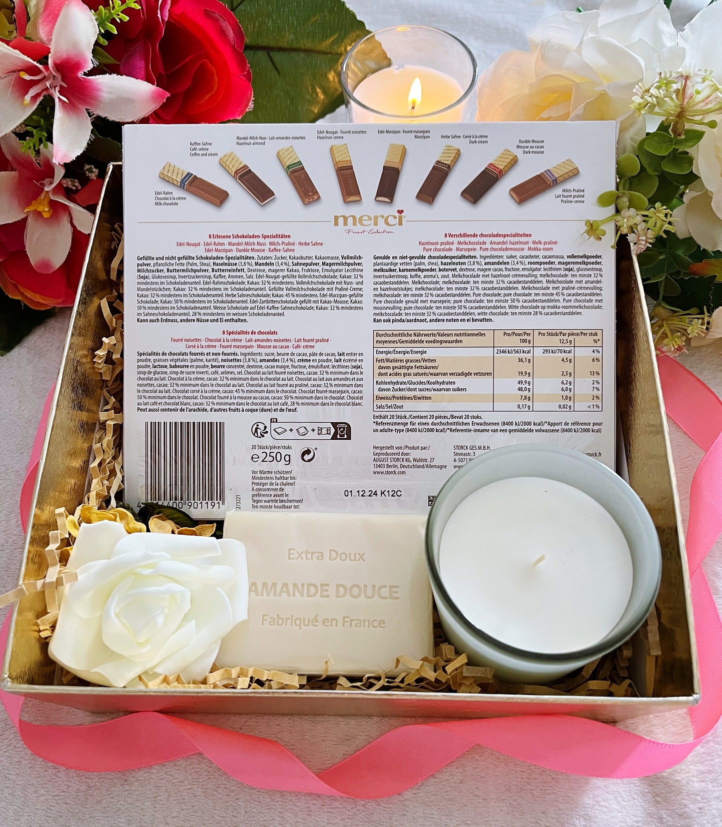 Boite de chocolat personnalisée