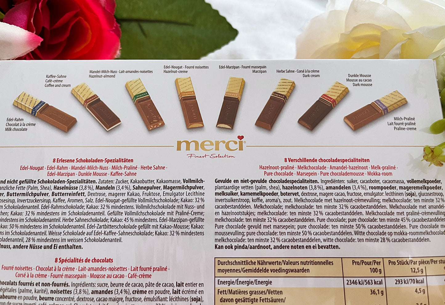 Boite de chocolat personnalisée