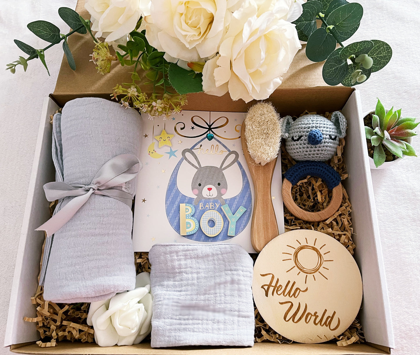 Coffret naissance bébé garçon