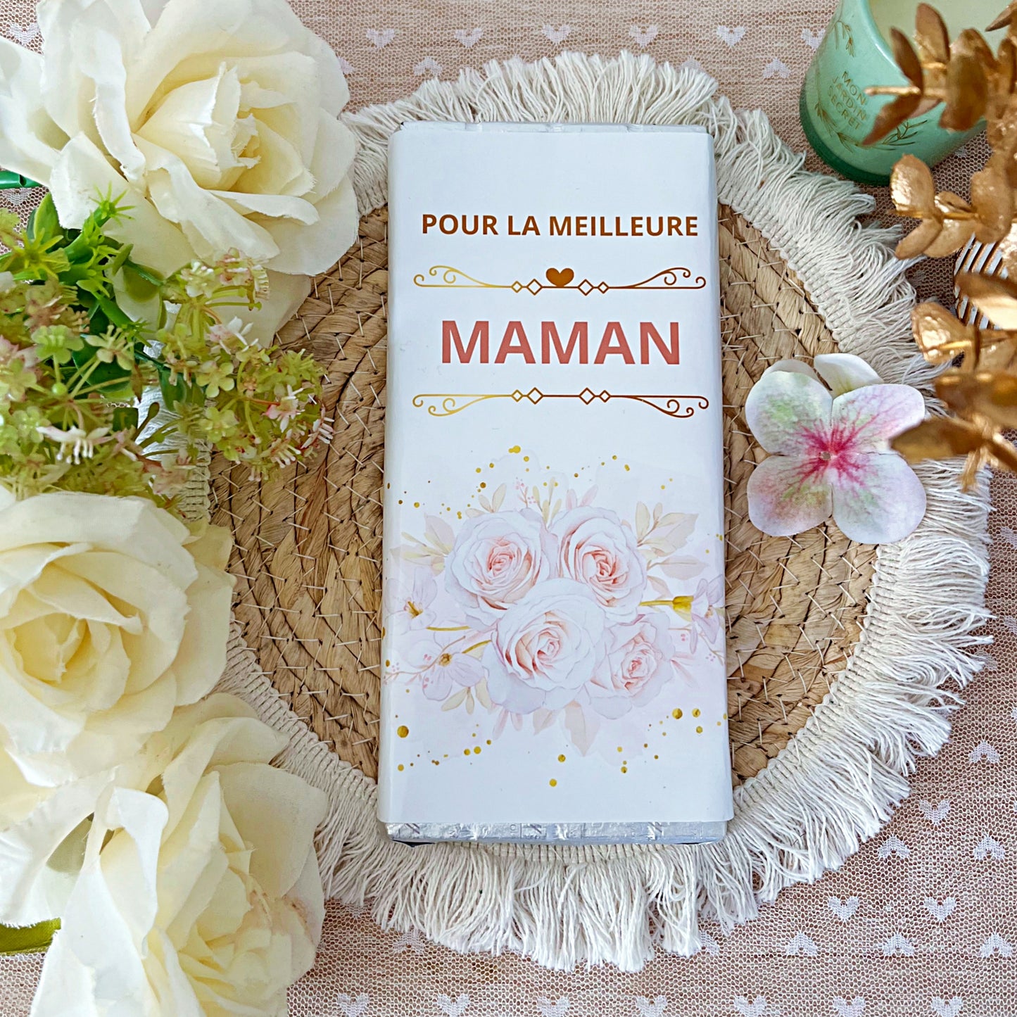 Chocolat personnalisé "Pour la meilleure maman"