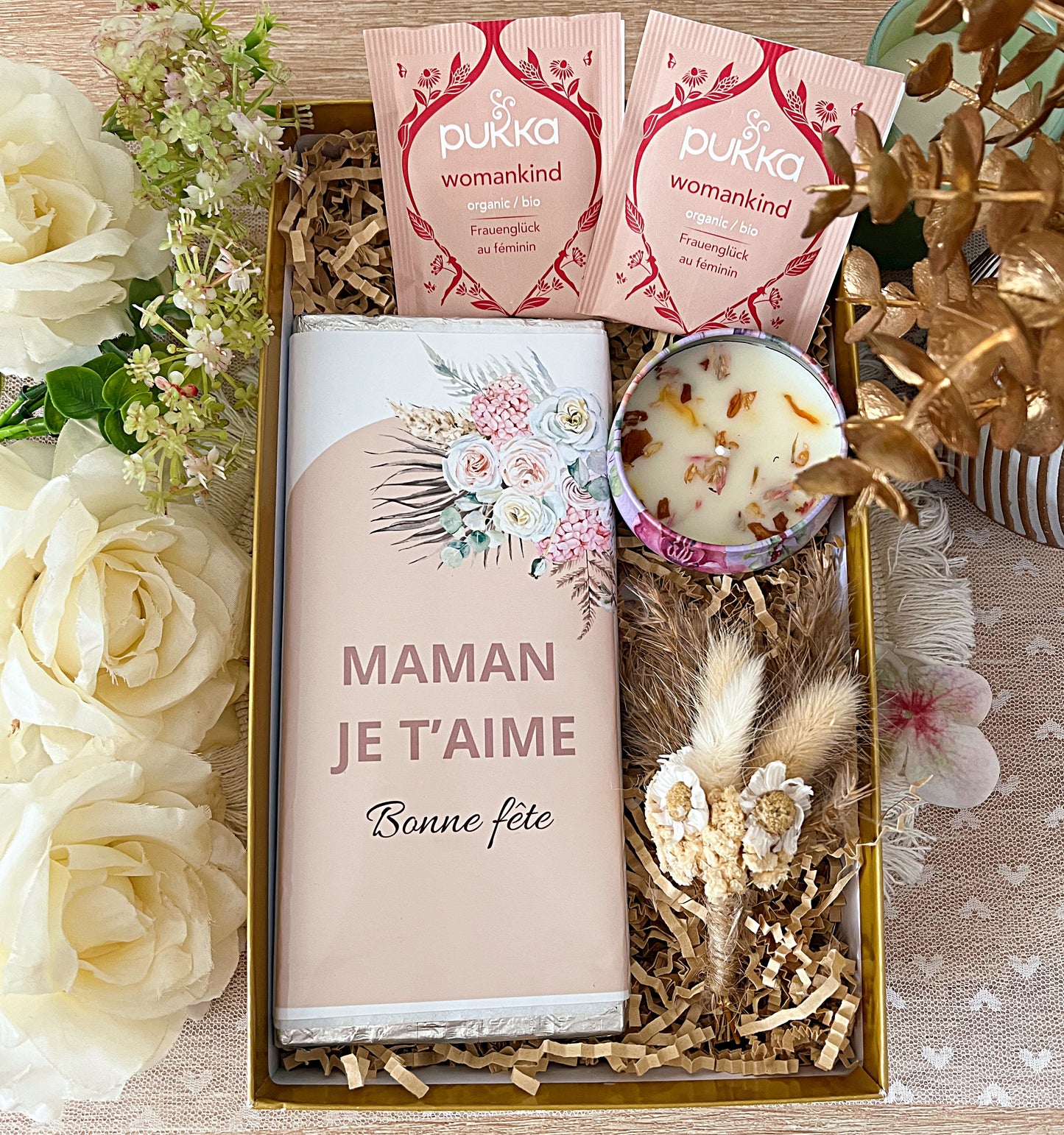 Coffret cadeau Maman je t'aime