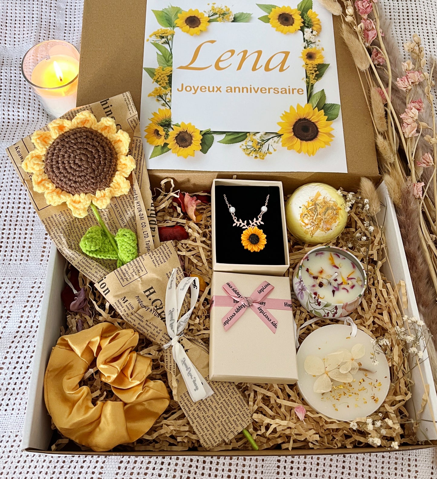 Coffret cadeau TOURNESOL