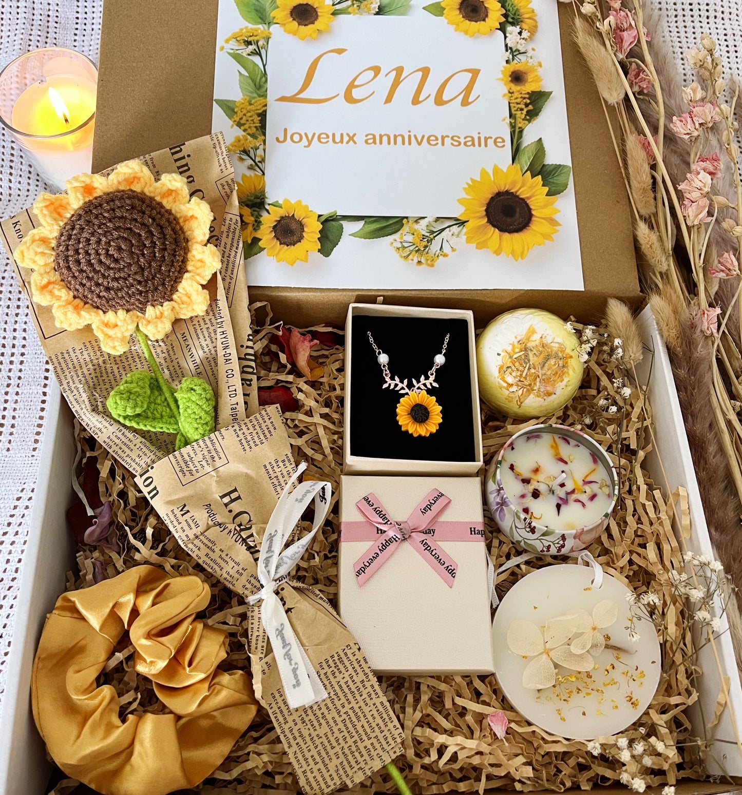 Coffret cadeau TOURNESOL