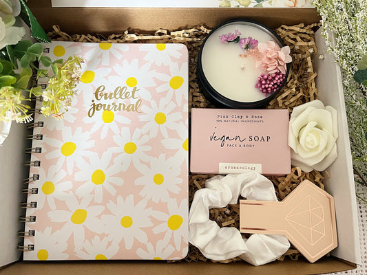 Coffret rose personnalisé