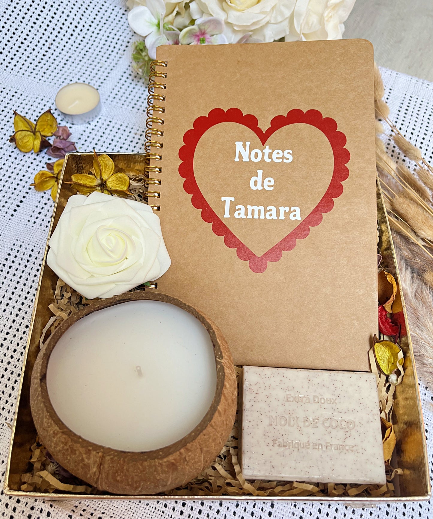 Coffret Carnet personnalisé