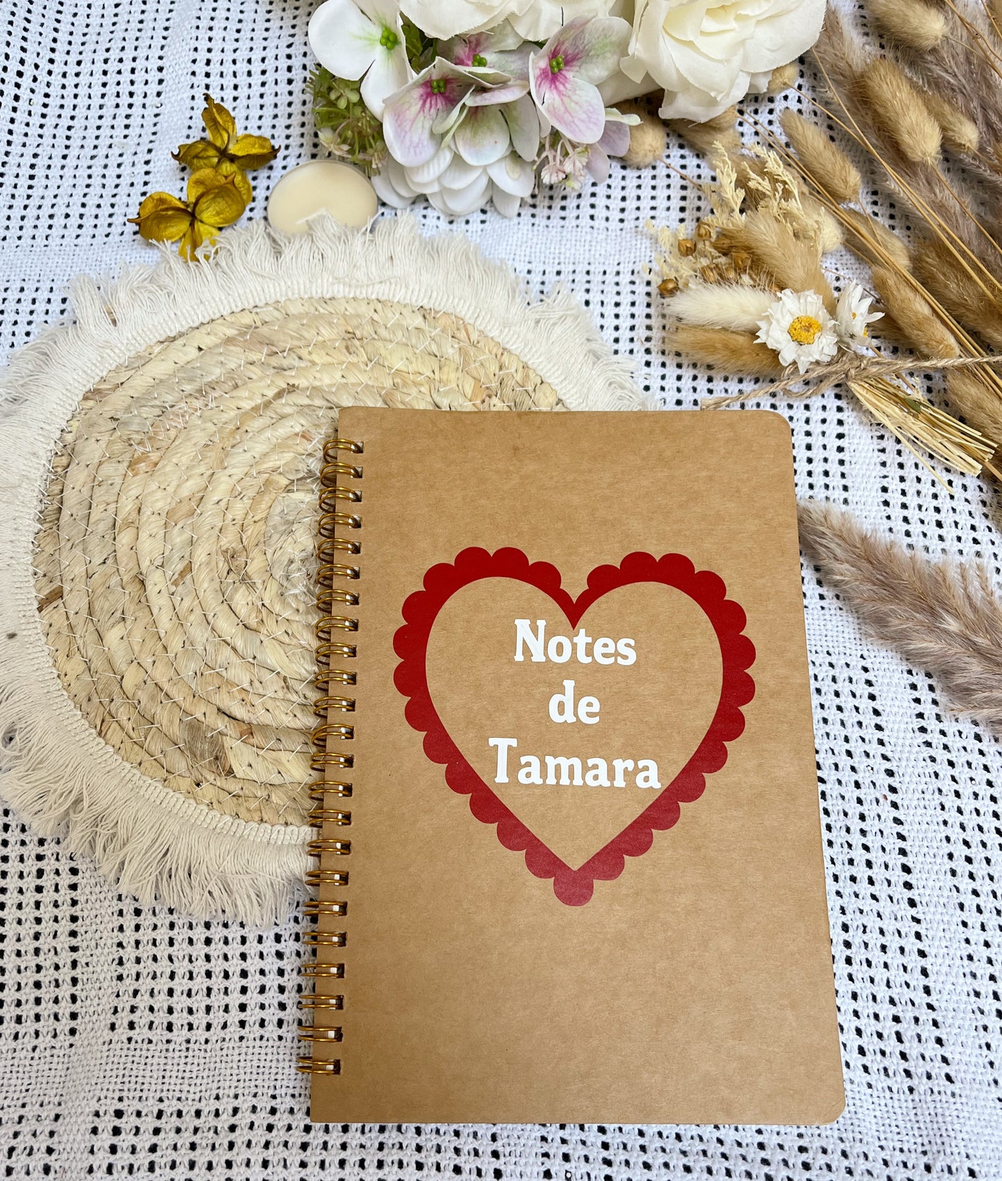 Coffret Carnet personnalisé