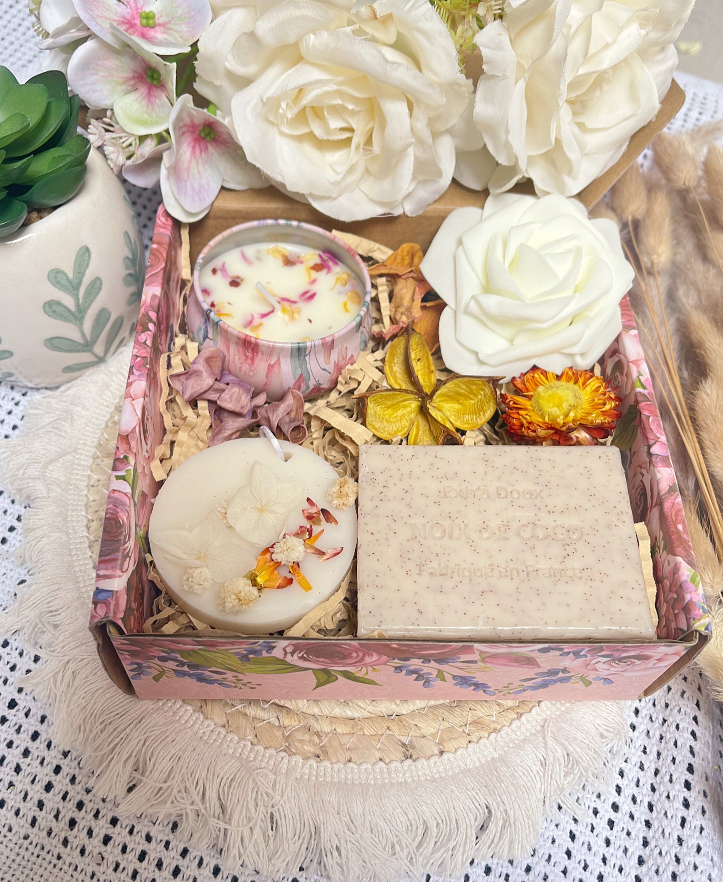 Coffret cadeau FLEURS SECHEES