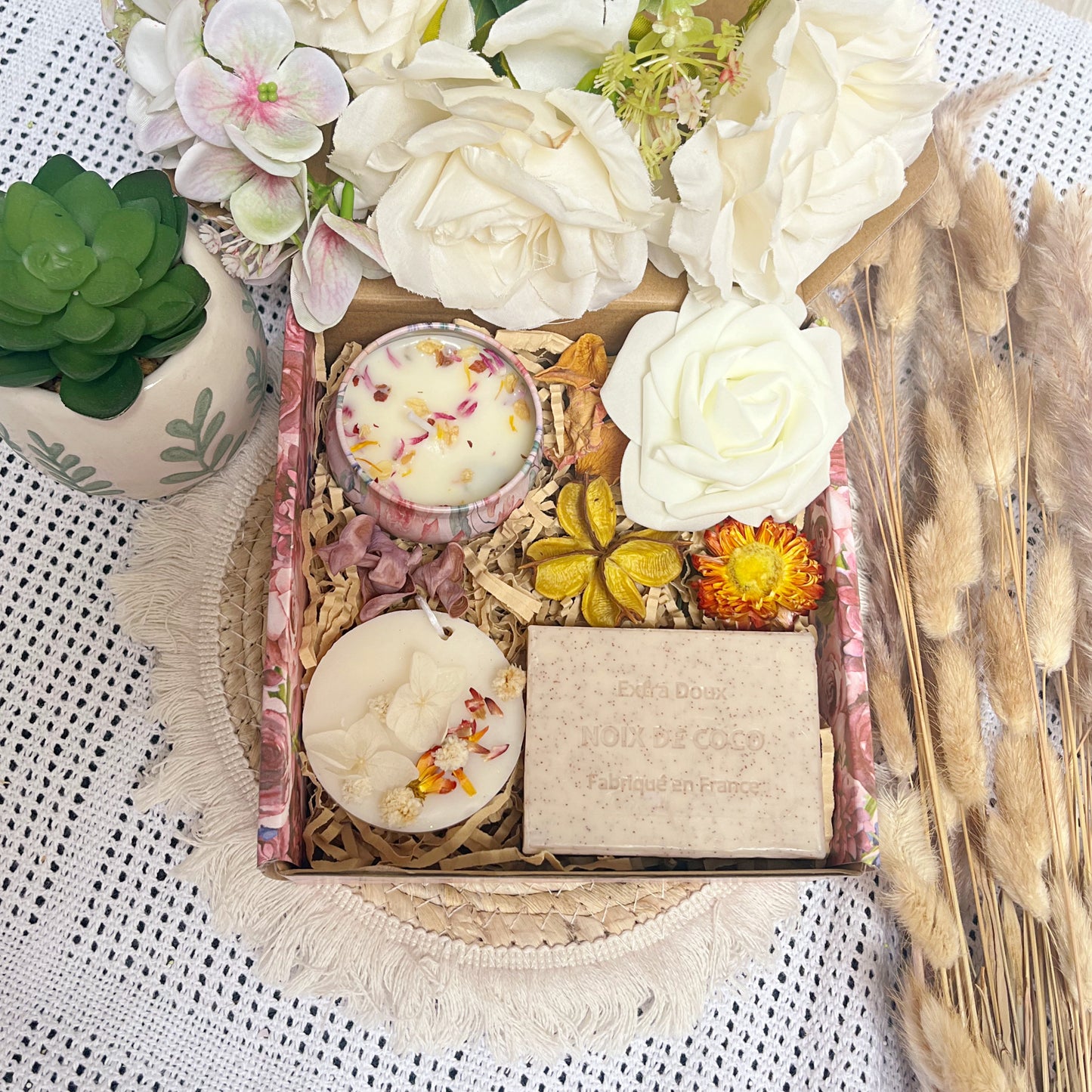 Coffret cadeau FLEURS SECHEES