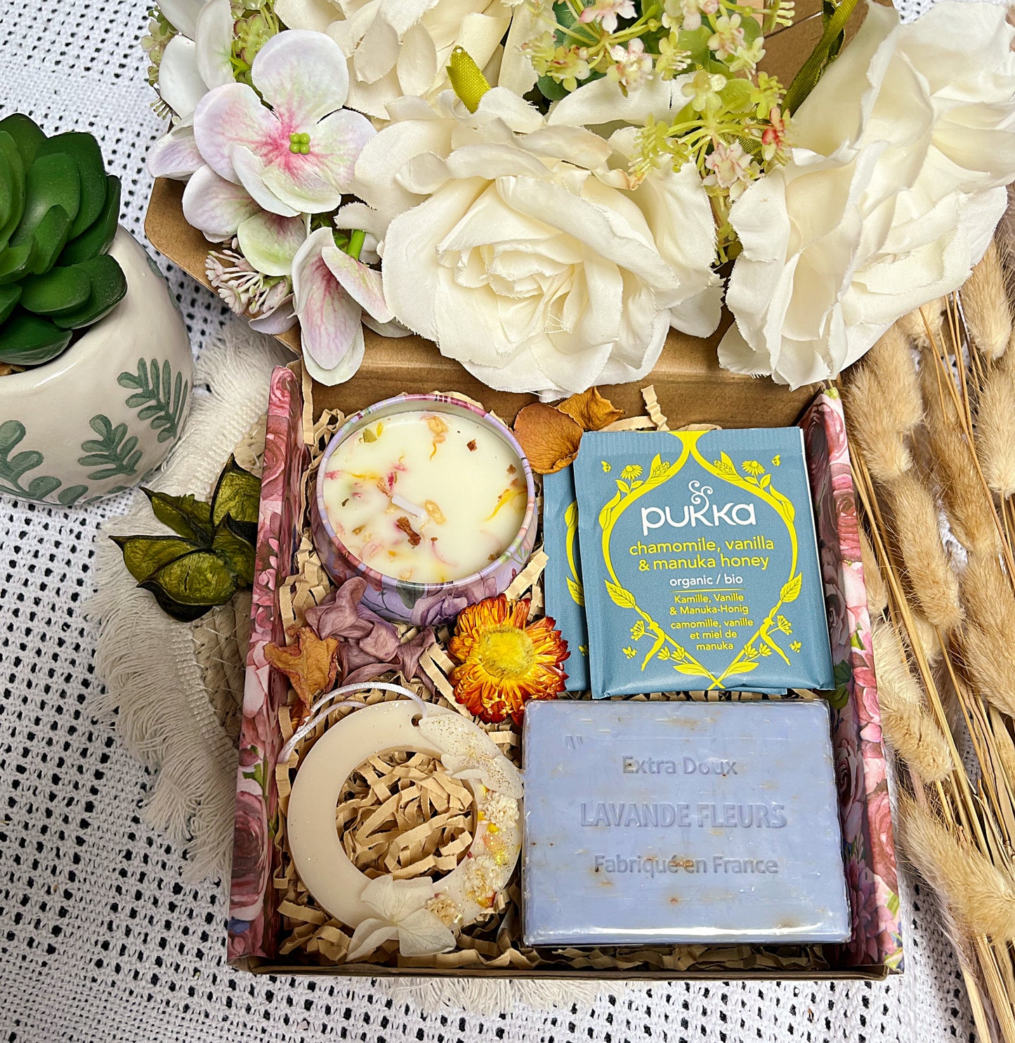 Coffret cadeau FLEURS SECHEES