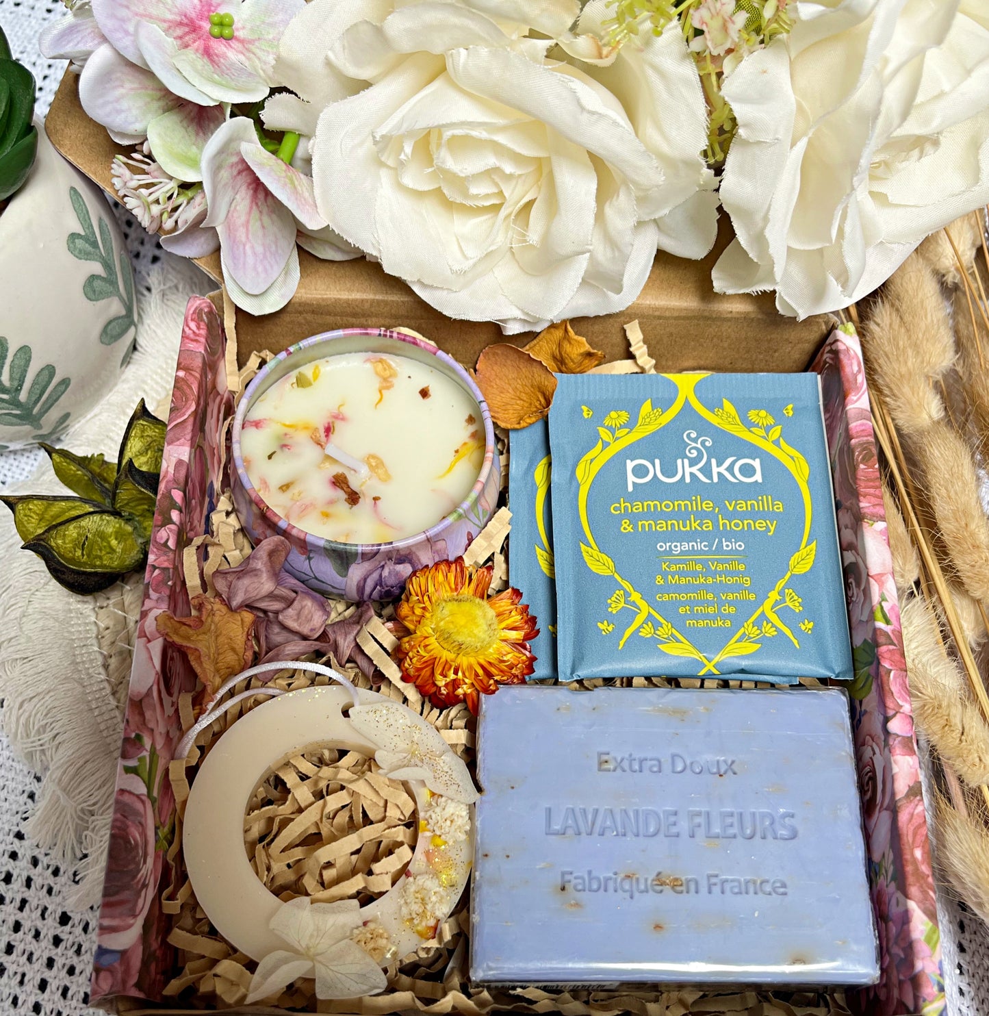 Coffret cadeau FLEURS SÉCHÉES