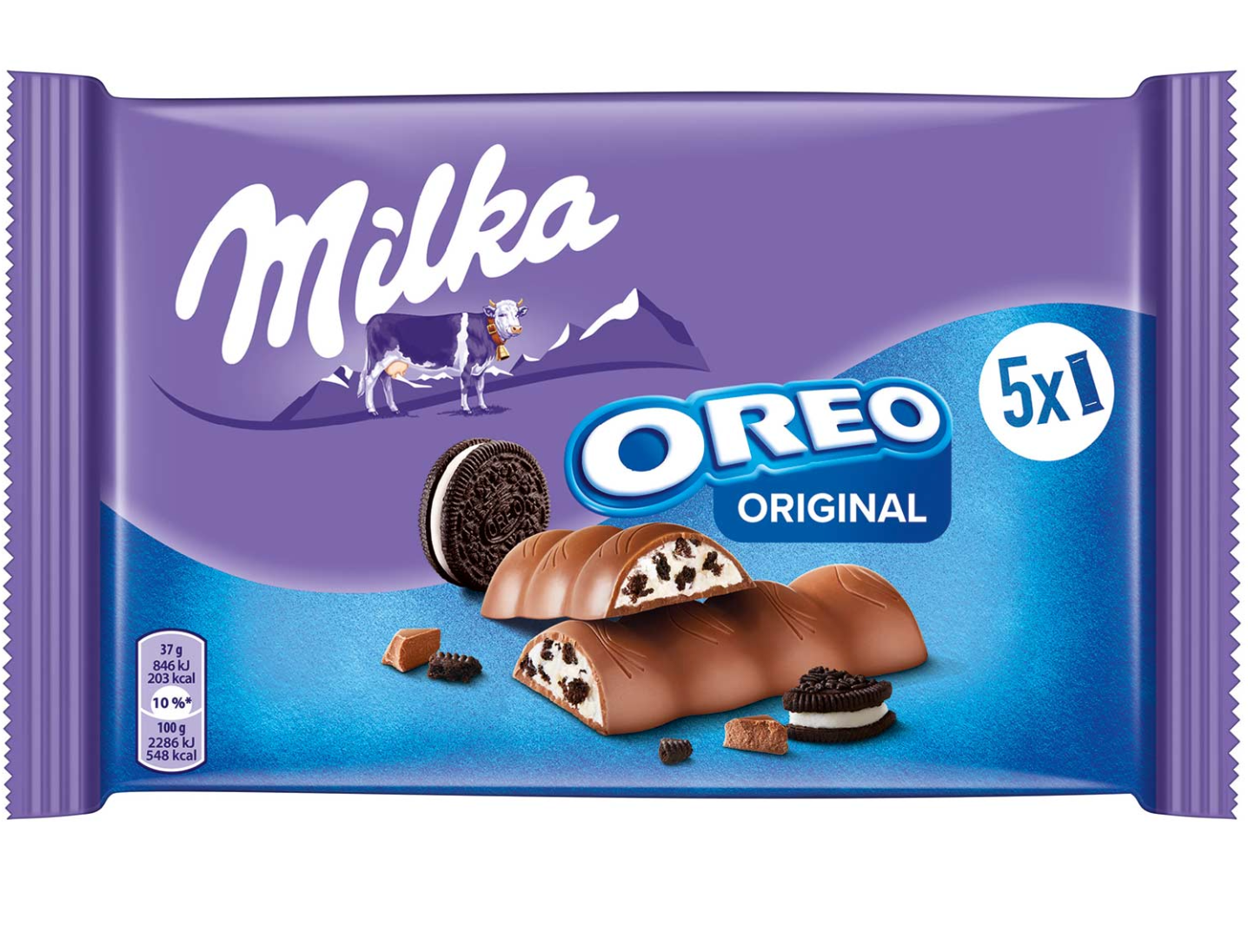 Milka Oreo Chocolate bars