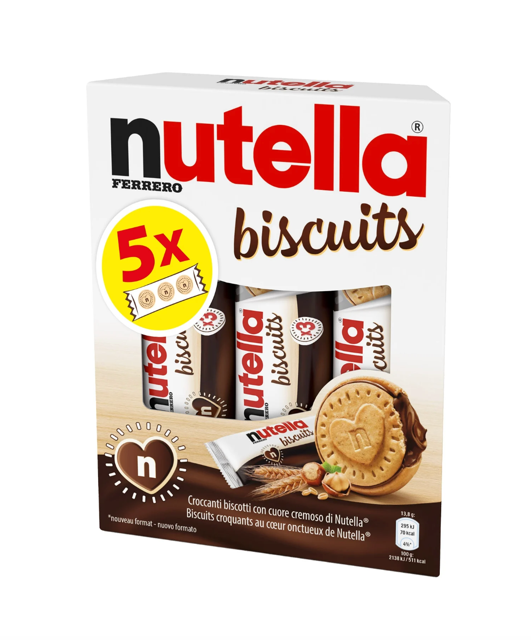 Nutella biscuits 5x