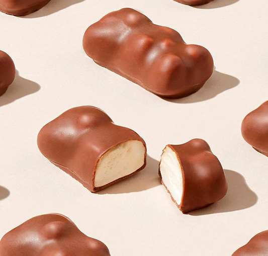 Ourson guimauve chocolate con leche vrac 100g