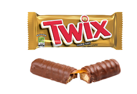 Twix barre de chocolat
