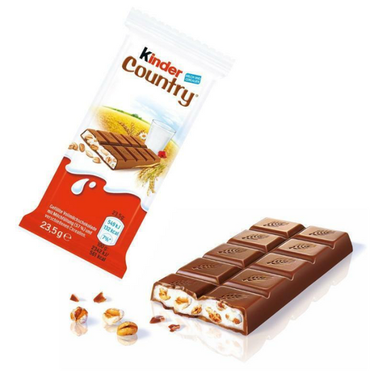 Kinder u country barre de chocolat