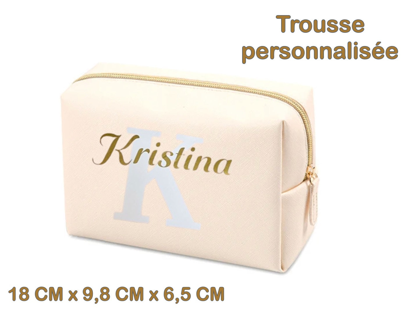Trousse personnalisée coffret femme