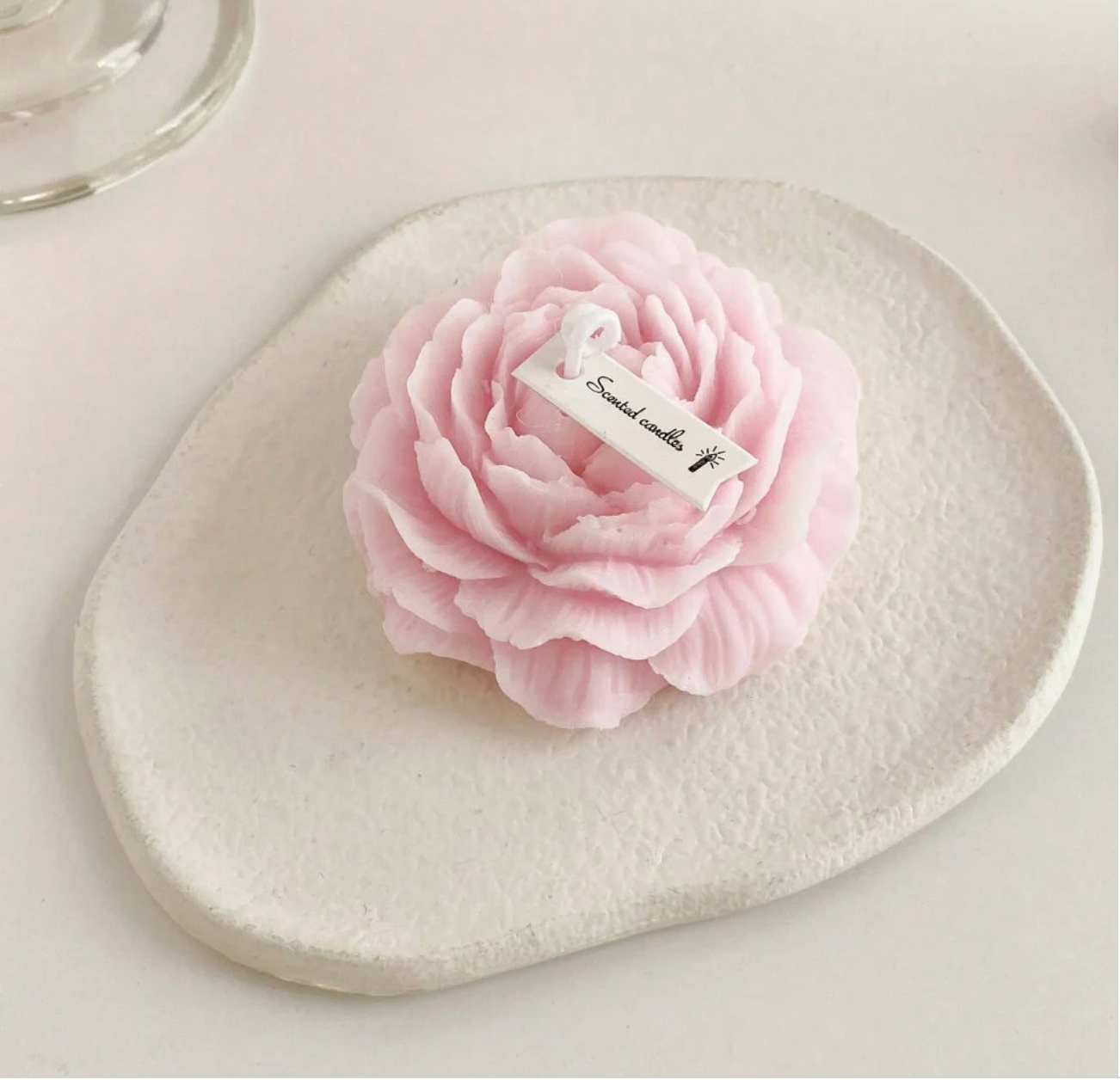 Coffret bougies fleurs