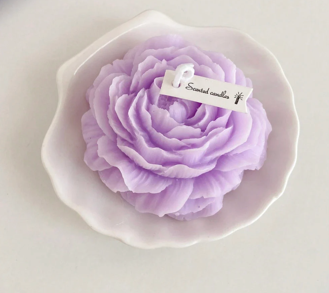 Coffret bougies fleurs