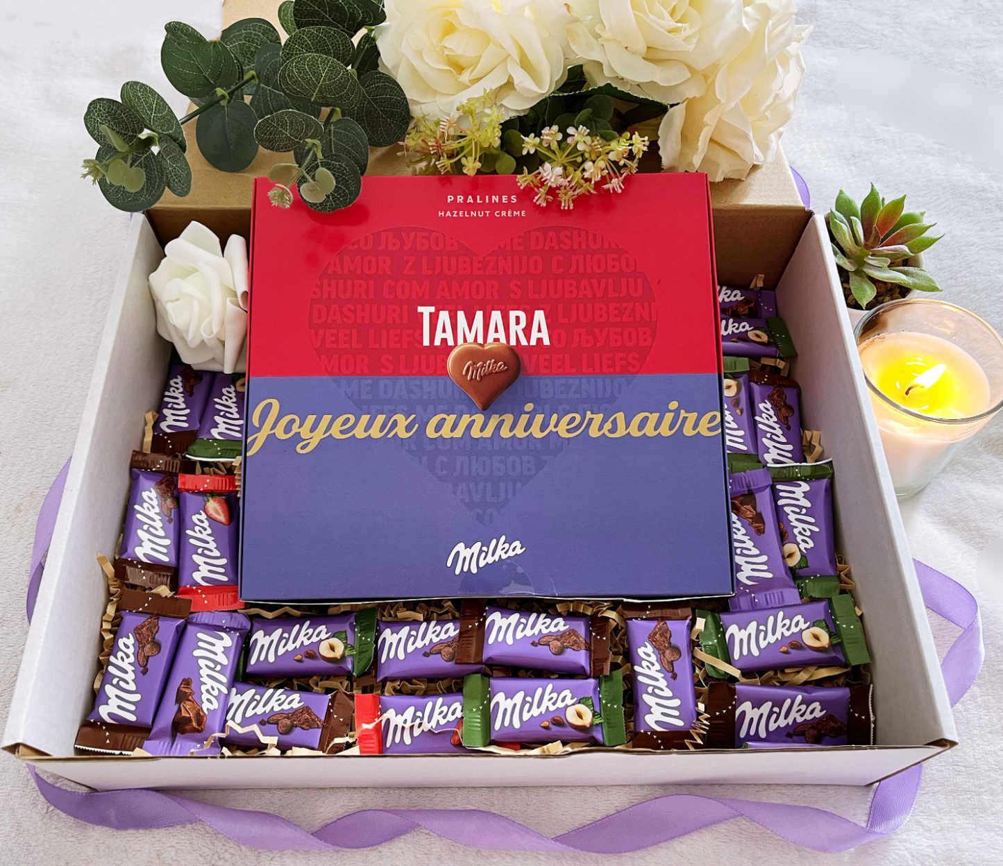 Coffret personnalisé Milka