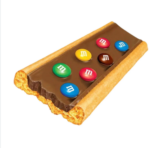 M&Ms biscuit