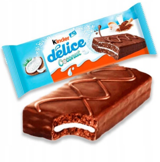 Kinder Delice Coconut barre de chocolat
