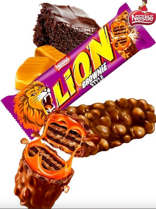 Lion barre de chocolat brownie