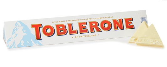Toblerone chocolat blanc