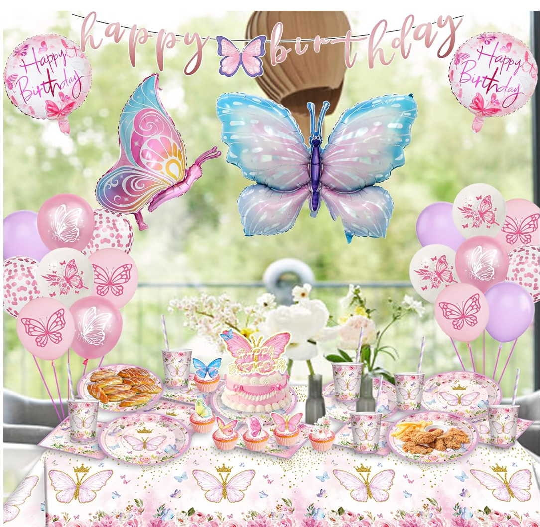 Kit de décoration papillon