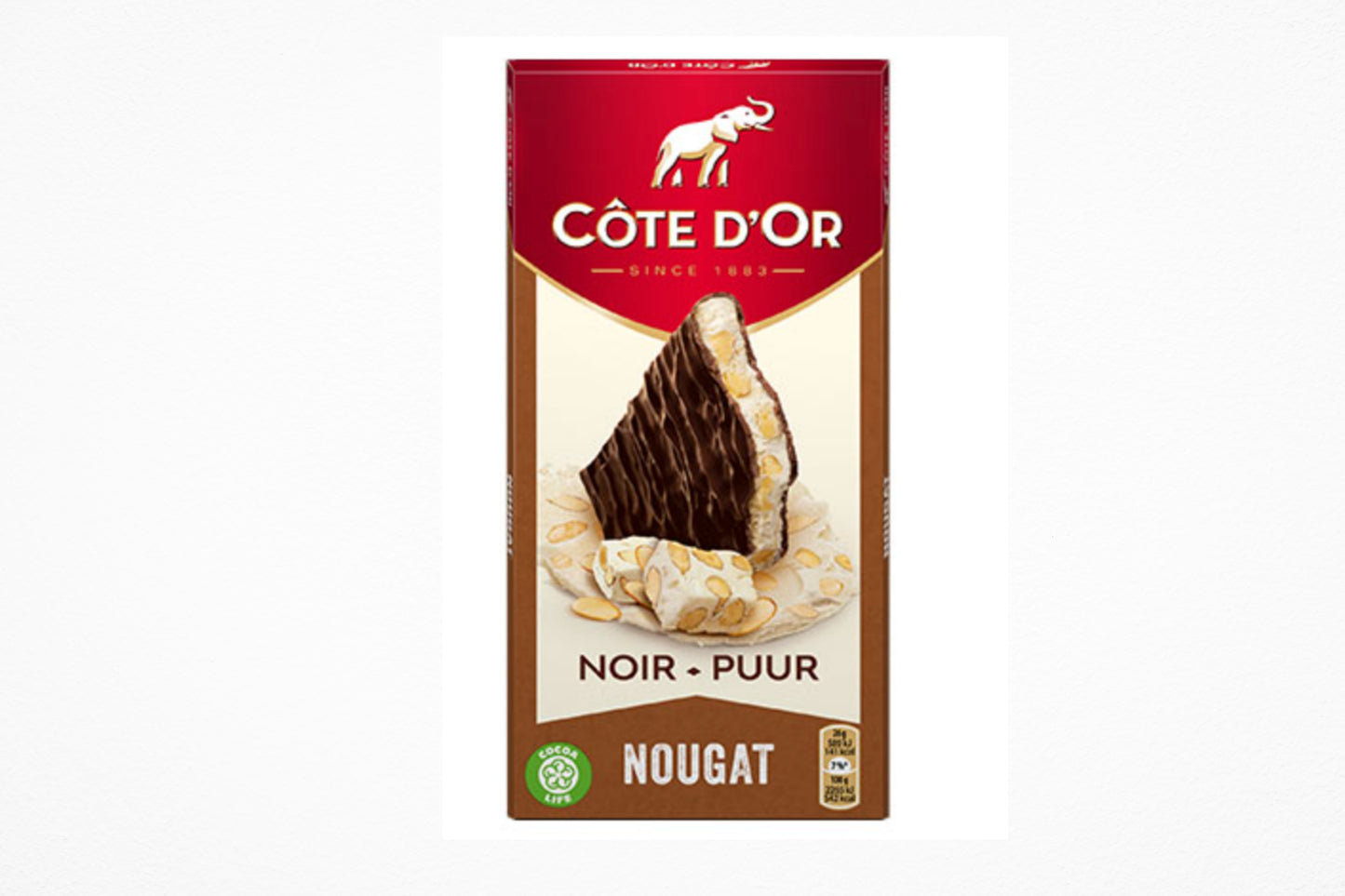 Tablette de chocolat noir Côte d'or