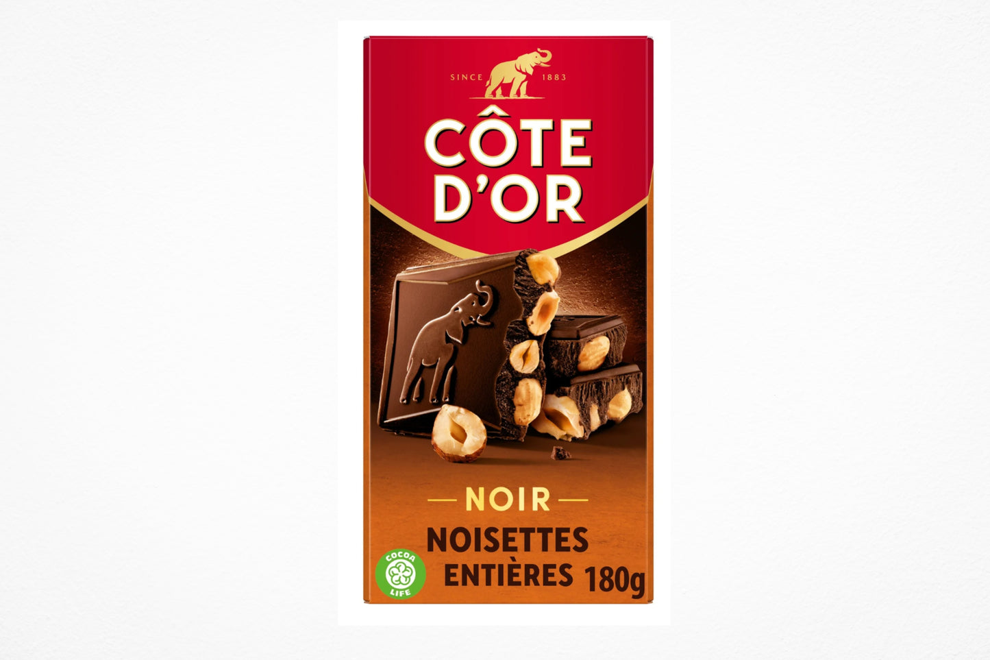 Tablette de chocolat noir Côte d'or