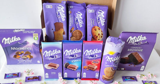 Assortiment de chocolats Milka