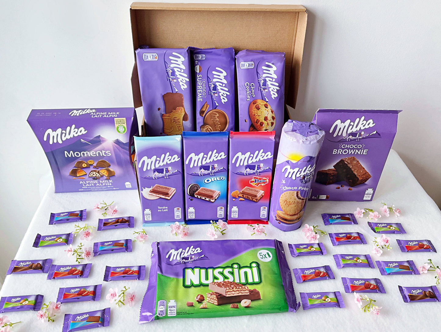 Assortiment de chocolats Milka