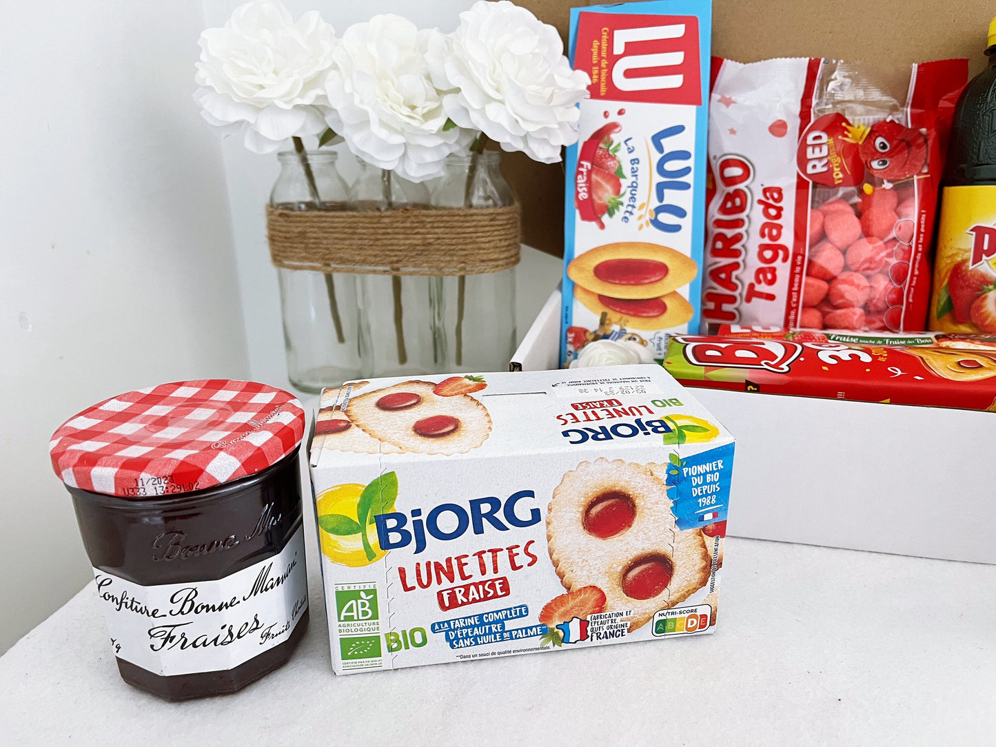 Box pour amoureaux de fraises