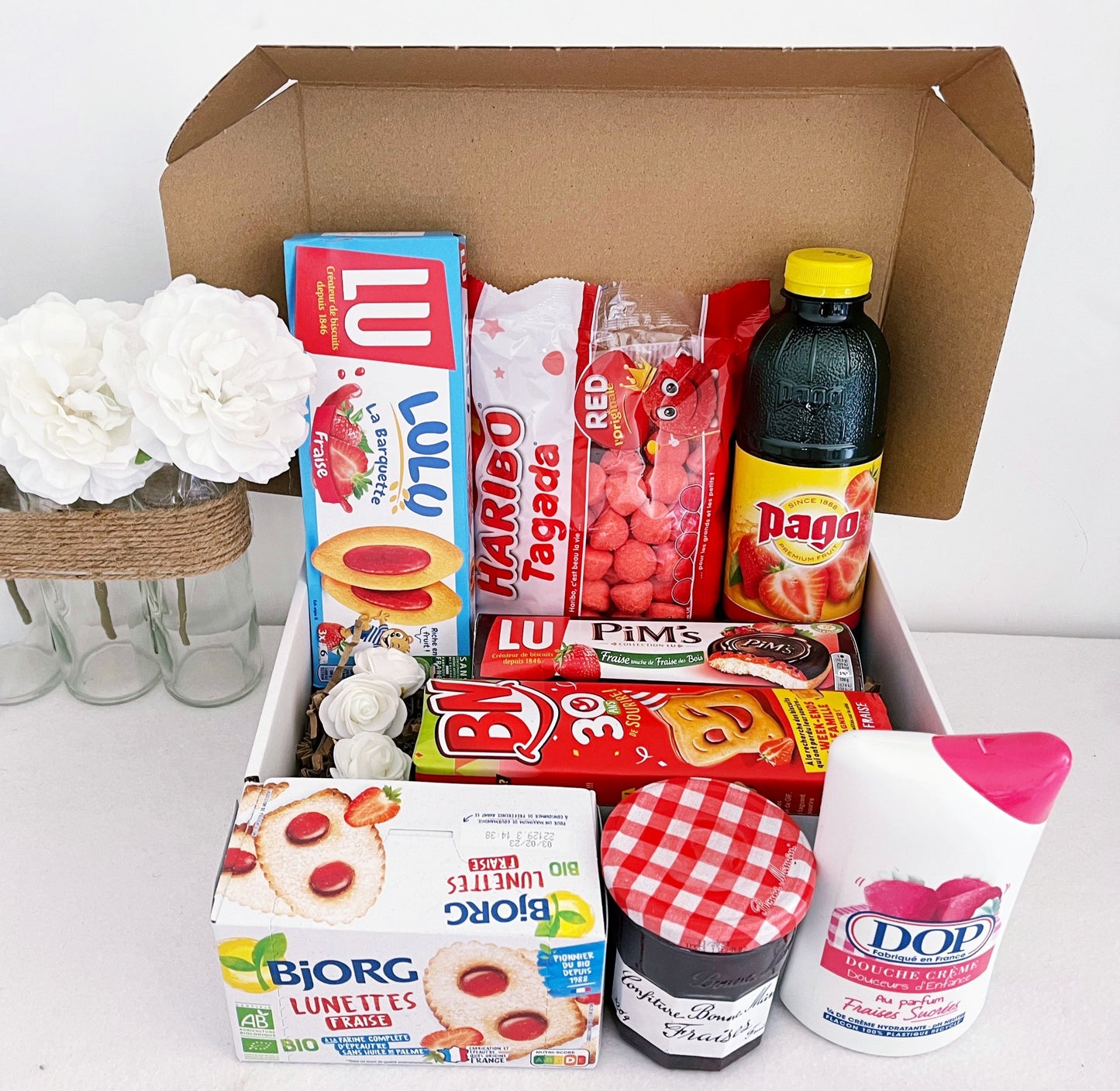 Box pour amoureaux de fraises
