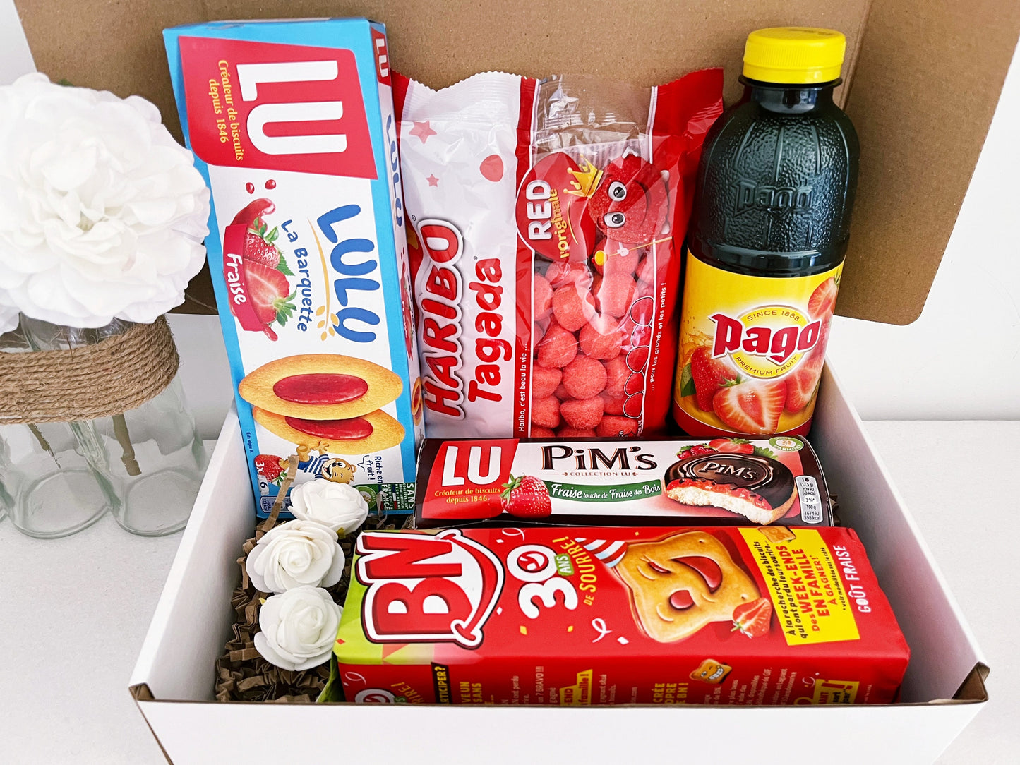Box pour amoureaux de fraises