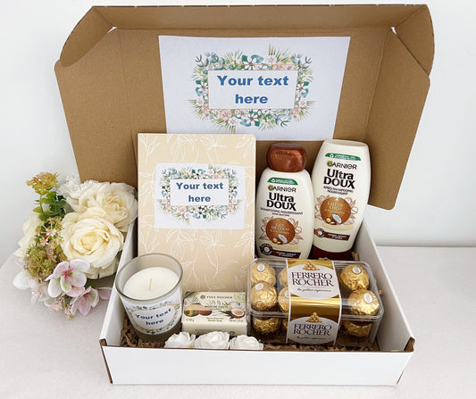 Coffret cadeau personnalisé