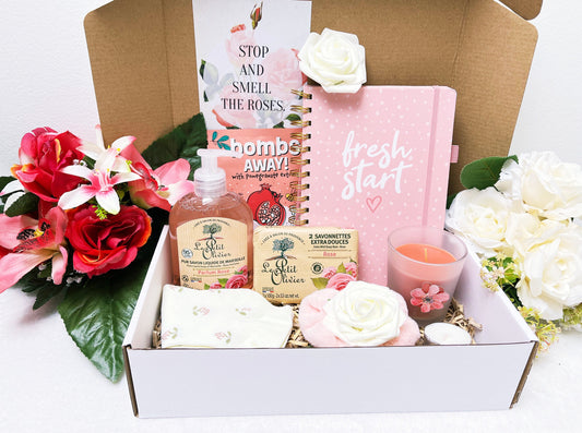 Coffret femme senteur rose