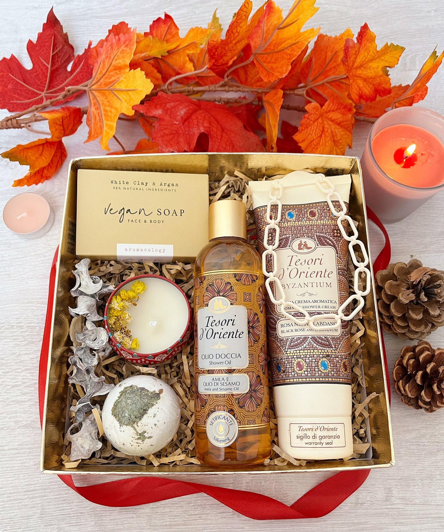 Home spa pamper box