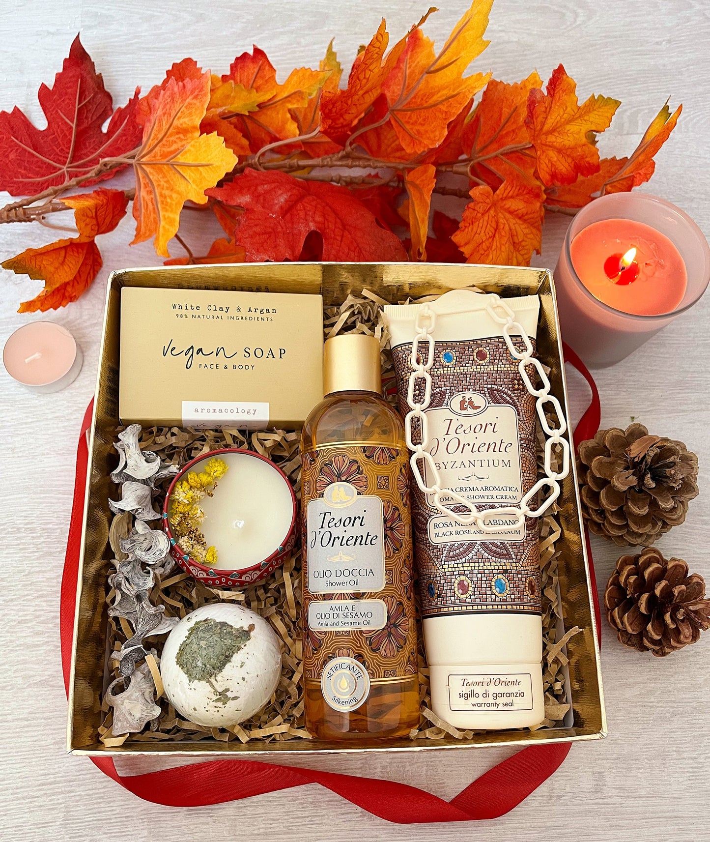 Home spa pamper box