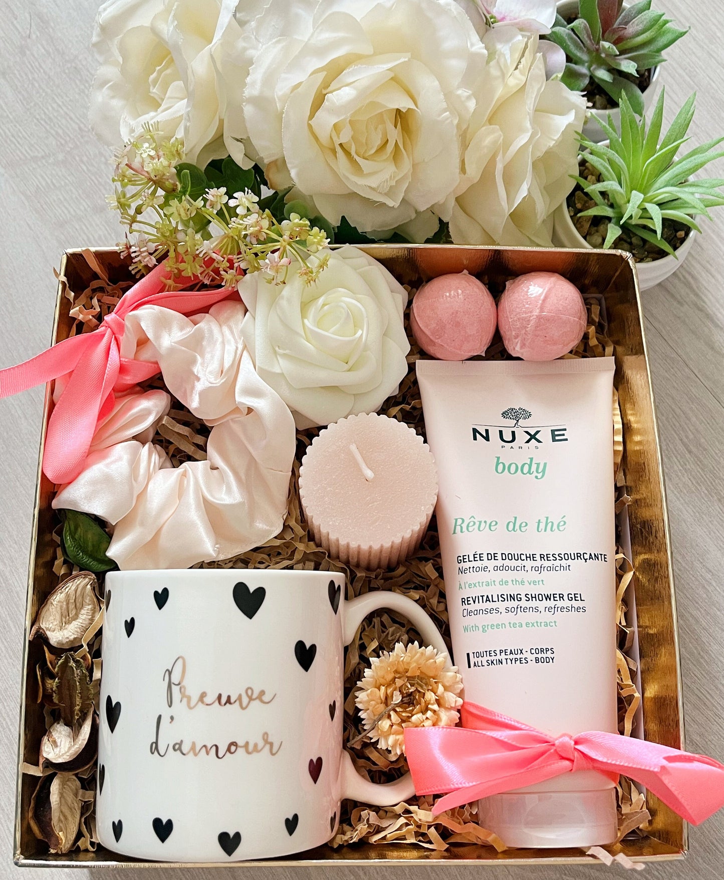 Nuxe Rêve de thé coffret rose